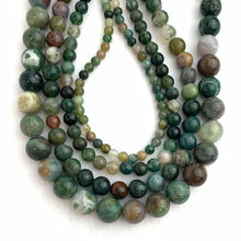 India Agate Bead Strand Sku#M2897