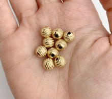 8mm Stardust Stripe Bead