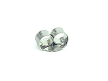 14K White Ear Nut Light, Sku#12/27/1806