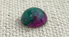 Ruby Fuchsite Circle Cabochon