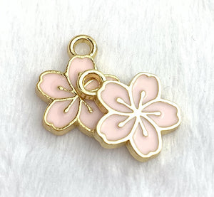 Gold Plated Flower Charm Sku#M3102