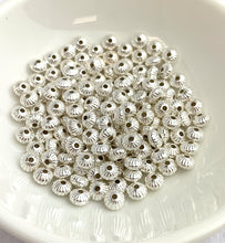 Corrugated Saucer Bead w/1.1mm Hole