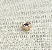 Rose Gold Filled Rondelle 4.0x2.1mm (1.2mm Hole)