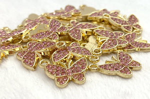 Gold Plated Butterfly Charm
