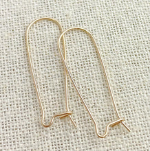 14k GF 35.0mm Kidney Ear Wire (0.76mm)