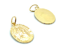 14KGF Saint Christopher Charm , Sku#1732-C