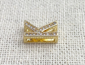 Gold Plated “K” Initial Charm
