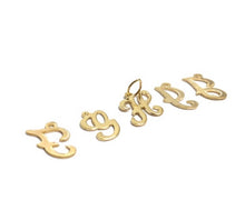 A-Z Script, Letter, Initial Charm, 14KGF