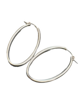 Oval Hoop Earrings sku 090-C-OV-4