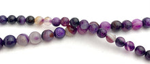 Purple Agate Dyed Bead Strand Sku#M2709
