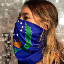 Pohnpei State Flag Face Mask, Neck Gaiter, Scarf, etc.