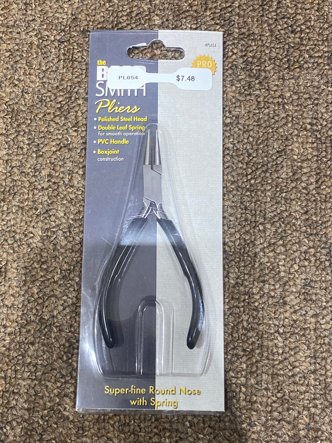 PL600 Series - Super-fine Round Nose with spring