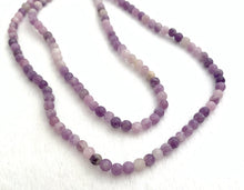Purple Mica Bead Strand