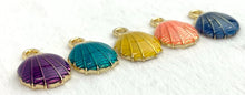 Gold Plated Shell Charm