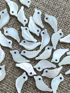 Mother of Pearl Bird Beads Sku#M495