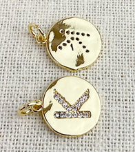 Gold Plated “K” Initial Charm