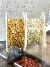 Tiny Bar Chain End, 14k Gold Filled, Sterling Silver, Sku#SM567