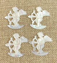Mother of Pearl Cupid Charm