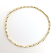 14k Gold Filled Beaded Stretchy Bracelet