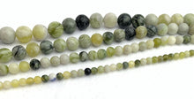 Blue & White Jade Bead Strand Sku#M2885