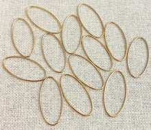 14k Gold Filled Oval Jump Ring 19ga 0.89x30x15mm CL