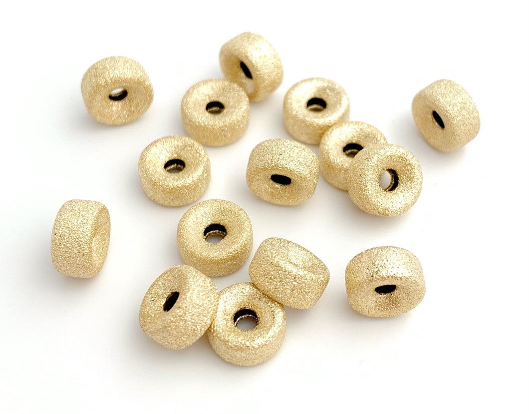 8mm Stardust Rondelle
