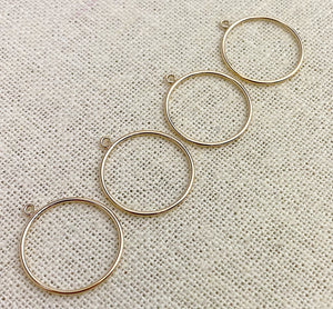 20mm Gold Filled Round Drop