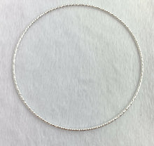 SS Sparkle Wire Stacking Bangle