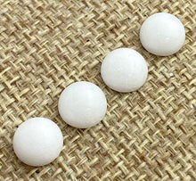 Mutton Fat Jade Circle Cabochon