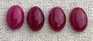 Ruby Oval Cabochon