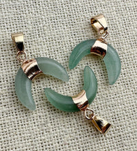 Green Aventurine Gold Plated Pendant