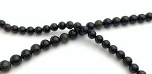 Golden Obsidian Bead Strand