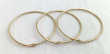 14kGF Flex Bangle w/4mm Cup & Peg