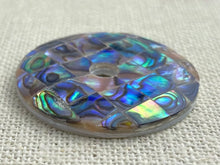 Abalone Circle Charm