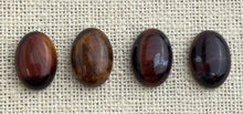Red Tiger Eye Oval Cabochon