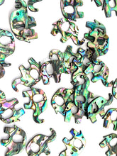 Mother Of Pearls Elephant Shell, Abalone Elephant Bead, Abalone Shell, Sku#M41