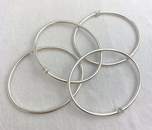 SS Flex Bangle w/6.0mm Cups