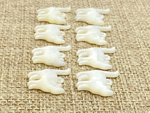 Mother of Pearl Cat Charm