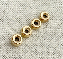 Gold Filled Rondelle 6.0x3.4mm (1.5mm Hole)