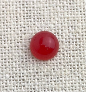 Ruby Circle Cabochon