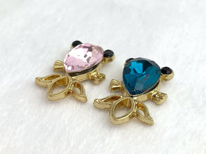 Gold Plated Fish Charm