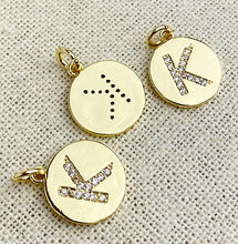 Gold Plated “K” Initial Charm