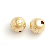 8mm Sandblast SD Clover Bead