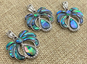 Abalone Sterling Silver Pendant