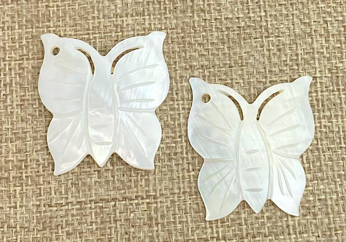 Mother of Pearl Butterfly Charm