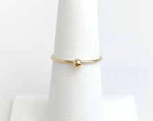 Gold Filled Stacking Ring w/Ball