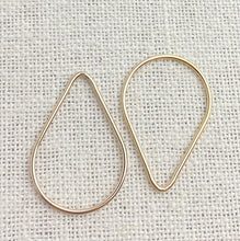 14k GF Teardrop Jump Ring 1.02x29x20mm CL