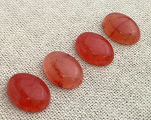 Orange Jasper Oval Cabochon