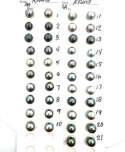 7mm AA Round Tahitian Pairs, Sku#7RPPAIR