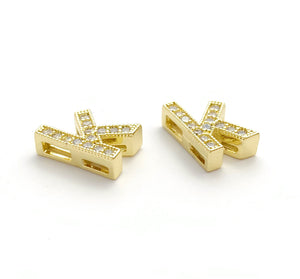 Gold Plated “K” Initial Charm